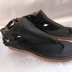 FREE PEOPLE BASKE CALIFORNIA LEATHER  SANDALS